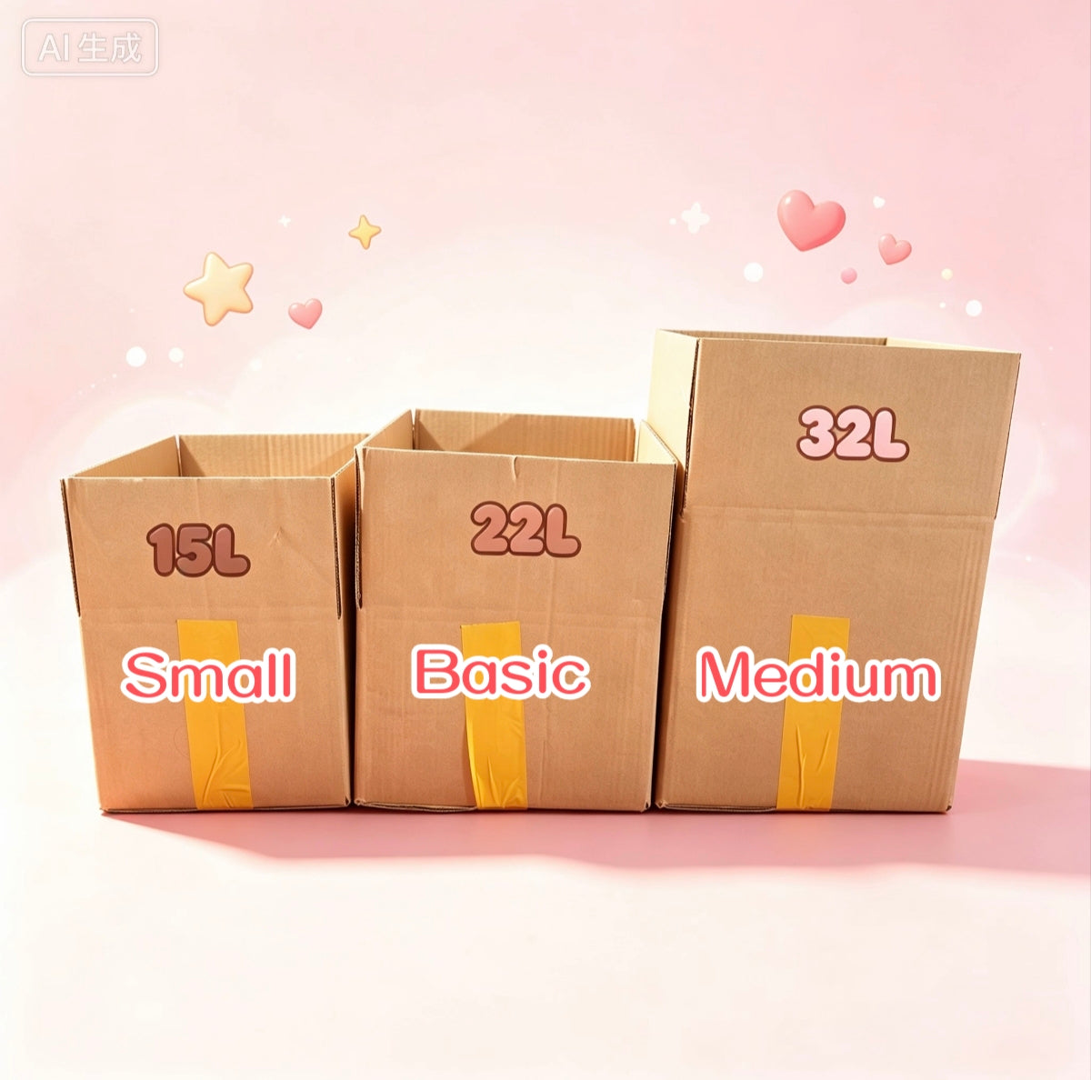 2. Fill Box with self-pick items